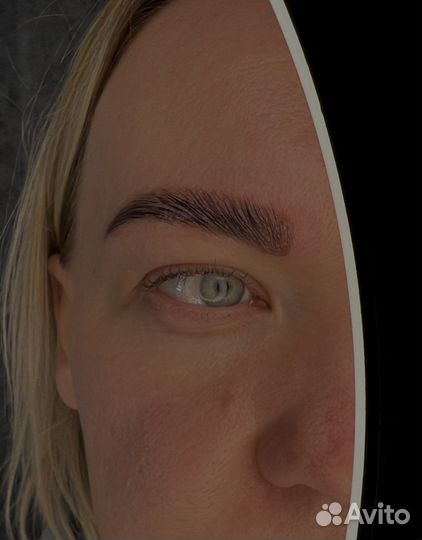 Окрашивание бровей