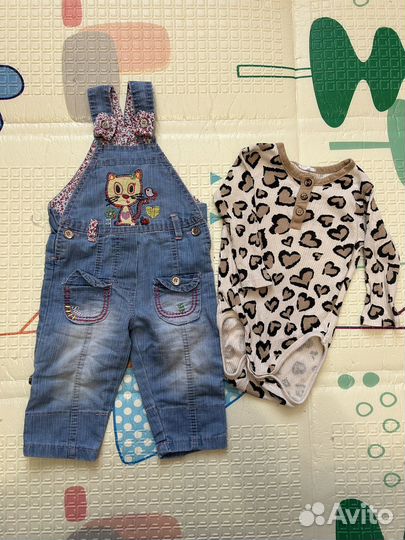 Одежда для девочки /комплект/ 6-12 мес