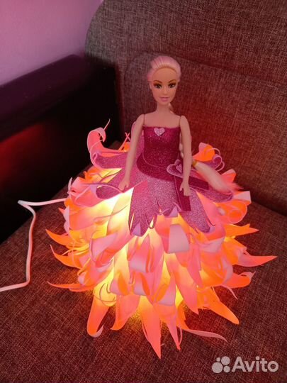 Кукла игрушка ночник светильник игрушки