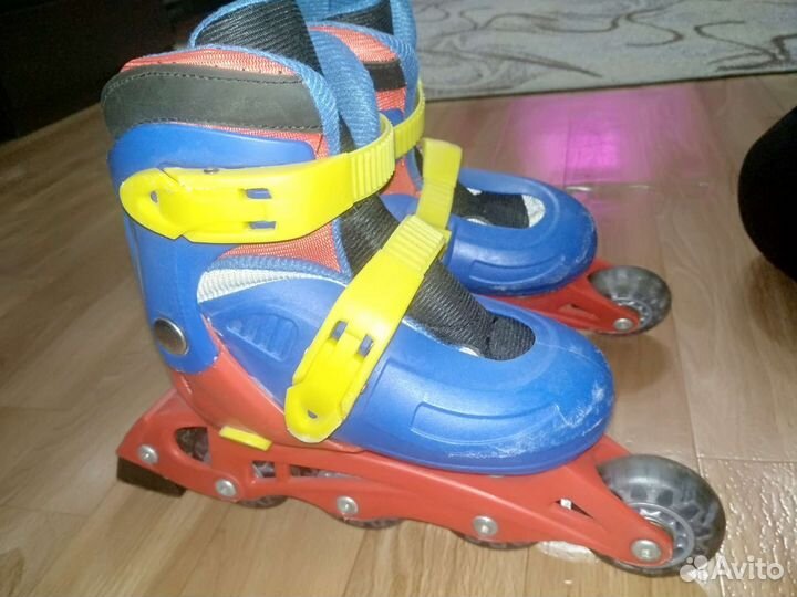 Роликовые коньки детские раздвижные