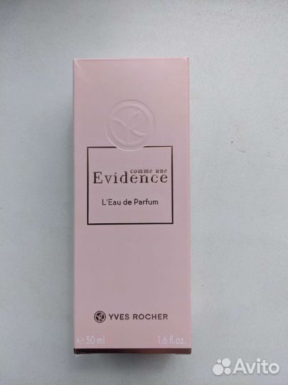 Туалетная вода Yves Rocher Comme une Evidence 50мл