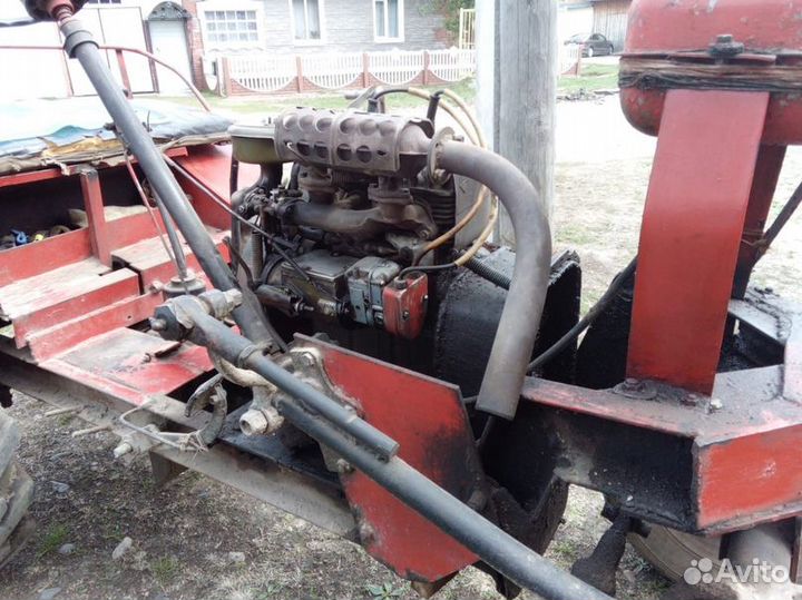 Самодельный трактор