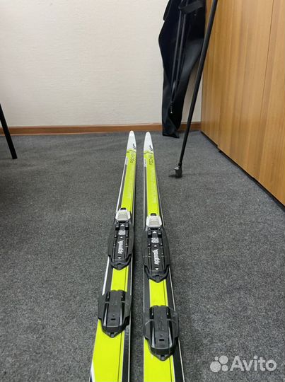Беговые лыжи Fisher nordic crown с креплениями