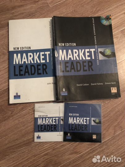 Учебник, рабочая тетрадь, диски Market leader