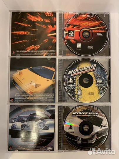 Need For Speed ntsc-u коллекция - PS1