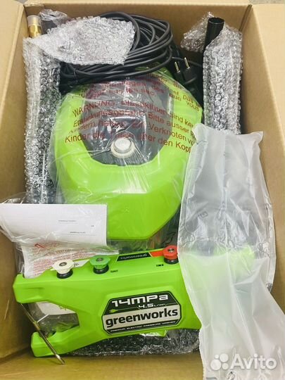 Мойка высокого давления karcher greenworks 140 bar