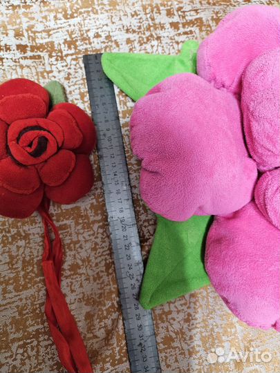 Плюшевые розы