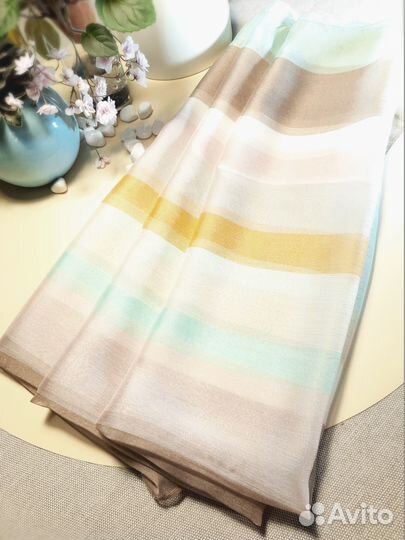 Палантин/90х180см/Новый/Органза