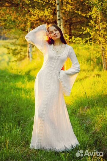 Эльфийское платье свадебное (пошив на заказ)