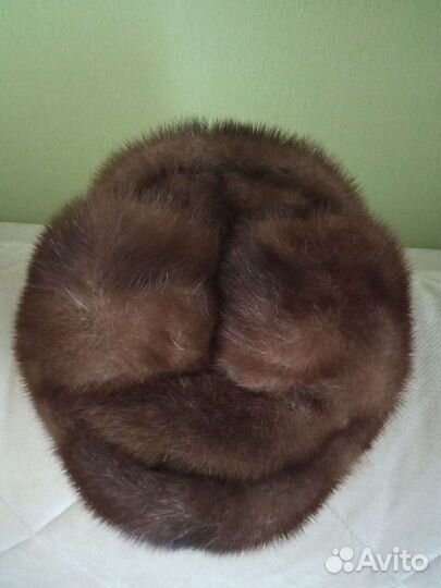 Шапка норковая женская