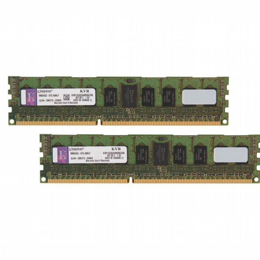 [KVR1333D3S4R9SK2/8G] Оперативная Память Kingston Kvr1333d3s4r9sk2/8g