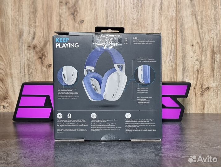 Гарнитура игровая беспроводная Logitech G435 light