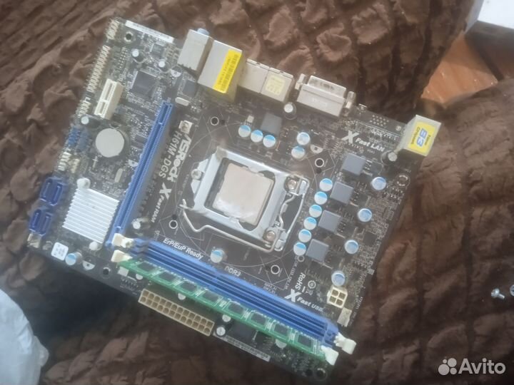 Материнская плата 1155