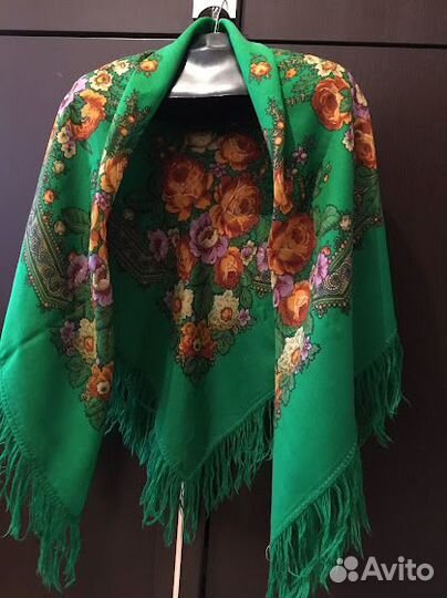 Павлопосадский платок авторской работы