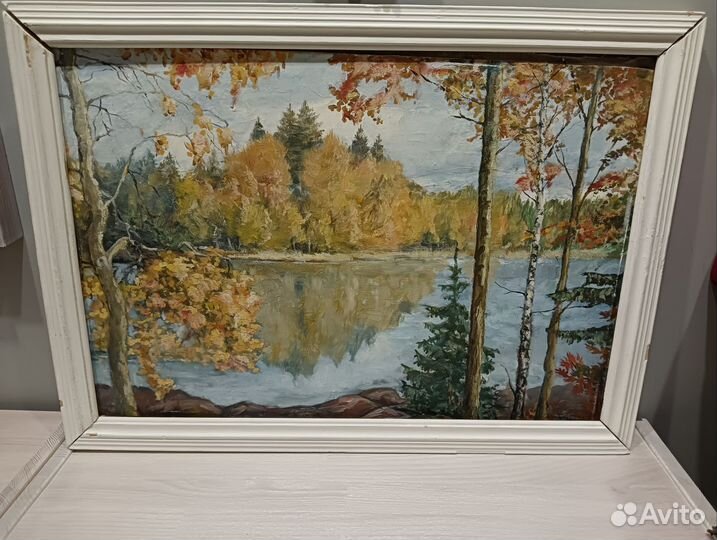 Картина маслом на холсте пейзаж