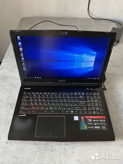 Игровой ноутбук MSI GE62 Apache Pro i7