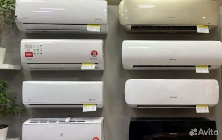 Сплит системы и установка