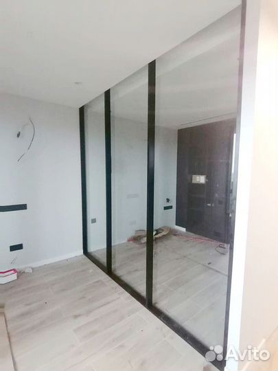 Стеклянные перегородки для офиса