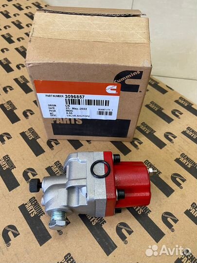 Соленоид (клапан) отсечки топлива Cummins QSM11