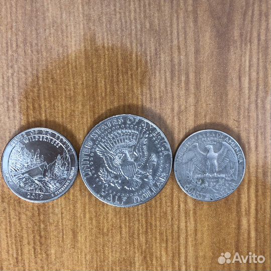 Монеты разные США