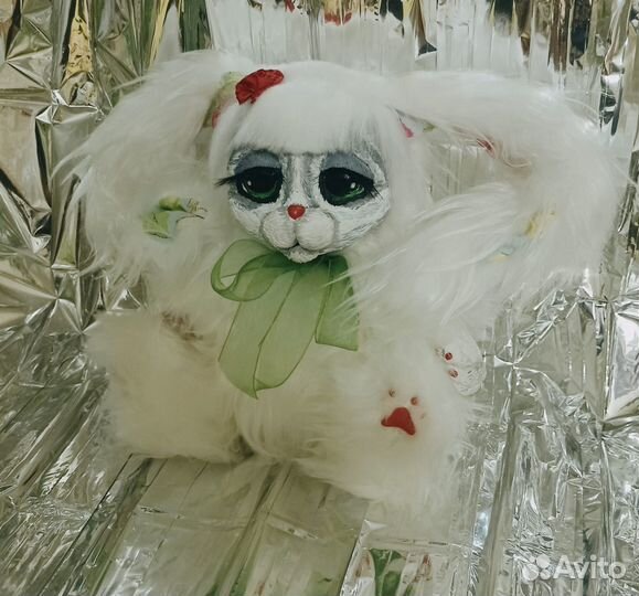 Игрушки ручной работы в смешанной технике