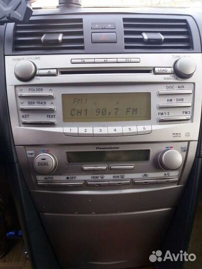 Штатная магнитола камри 40
