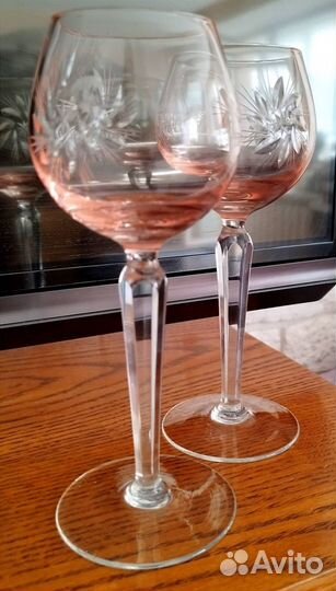 Бокалы: хрусталь, Европа 1950-е гг; Штофы