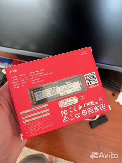 SSD M2 512gb A-data XPG