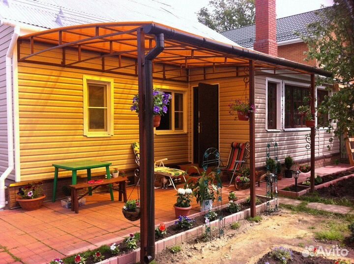 Навес под ключ