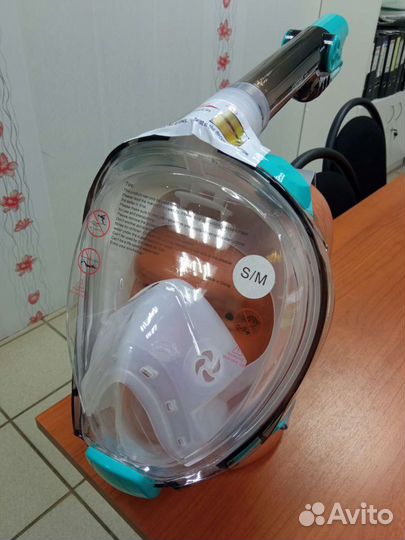 Качественная полнолицевая маска для плавания