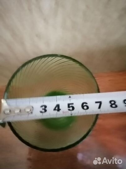 Стакан цветное стекло СССР