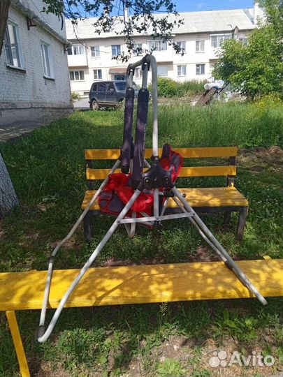 Детская качель напольная