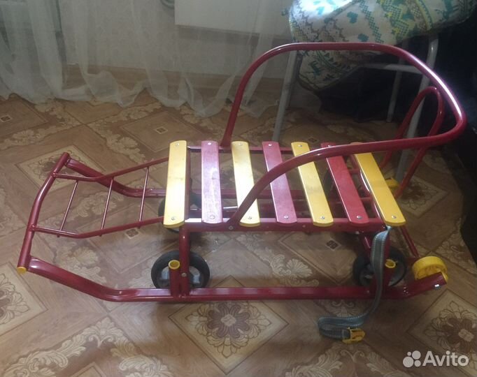 Санки на колесах