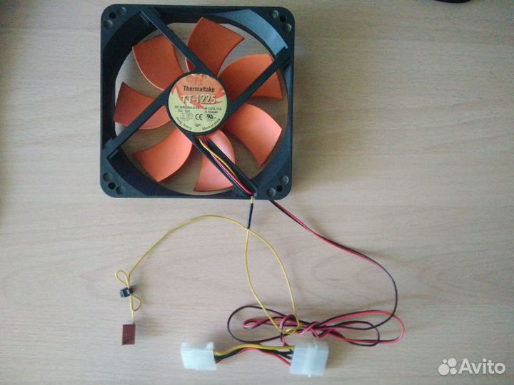 Вентиляторы 120 мм, сетка пылевая, виброгасы