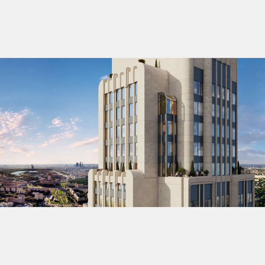 3-к. квартира, 98,9 м², 50/75 эт.