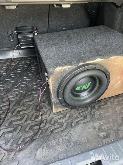 Сабвуфер и усилитель