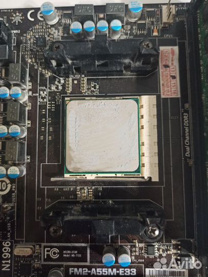 Материнка FM2-A55M-E33 в связке с AMD-A10-6700