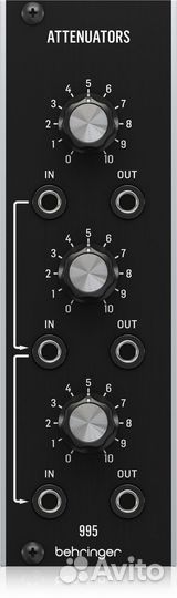 Модуль Behringer 995 attenuators