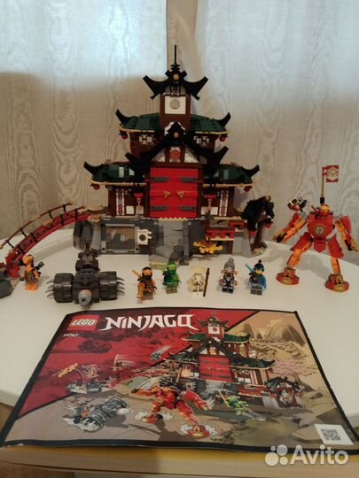 Лего Ниндзяго Храм Lego ninjago
