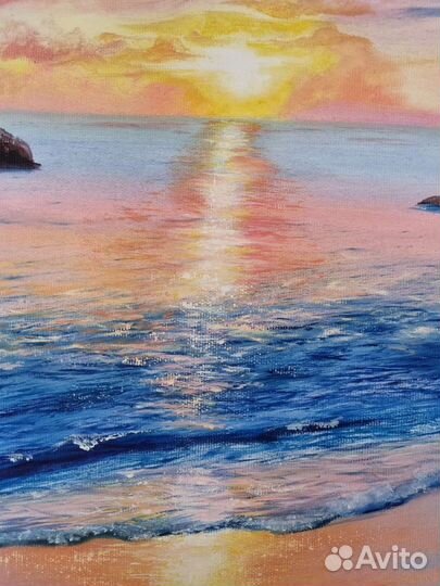 Картина маслом на холсте 