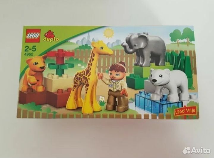 Lego duplo Мини- зоопарк