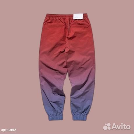 Спортивные штаны NO name градиент с резинками на ш 50(L)