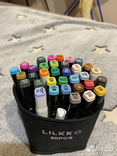 Маркеры lilkko 35 штук