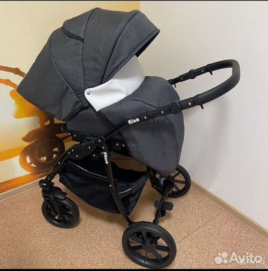 2в1 Nino by Pituso кожа и текстиль