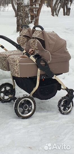 Детская коляска для двойни