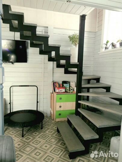 Лестница из металла