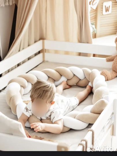 Бортики на кроватку