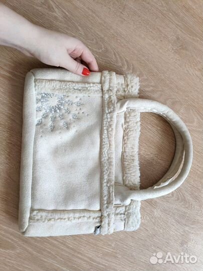 Меховая сумка для девочки