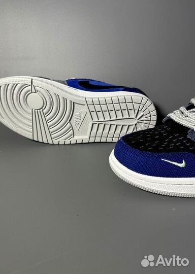 Кроссовки AIR jordan 1 LOW x Zion Williamson Ice Л