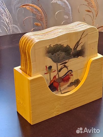 Подставки для чашек и блюдец - комплект